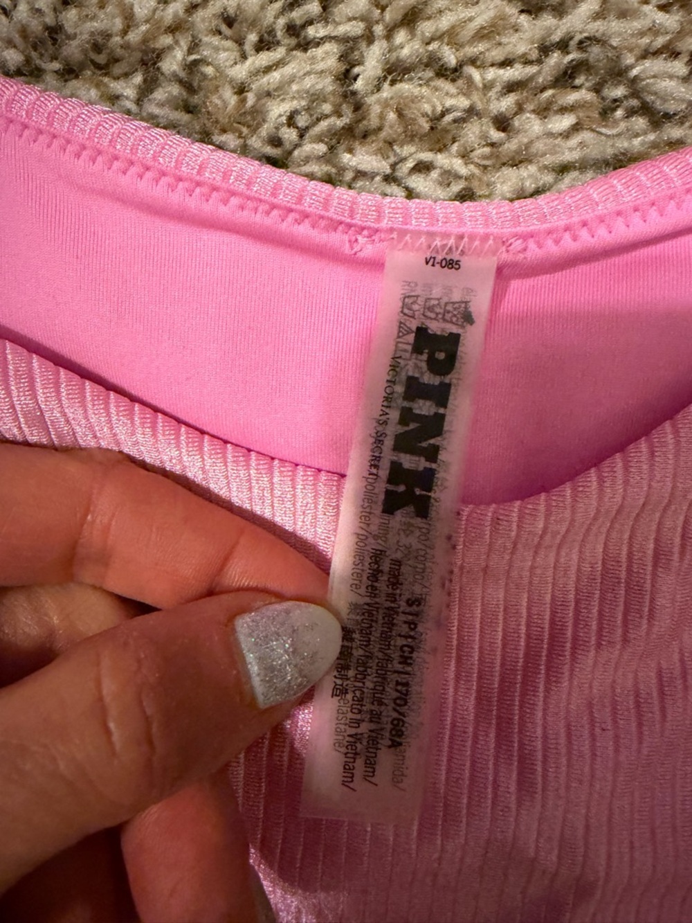 Pink Victoria’s Secret bikini - Picture 4 of 5